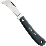 FISKARS Foldable Curved Grafting Knife K62 17cm FISKARS Curved Grafting Knife K62 17cm with Folding Blade - Budding-Grafting Knives