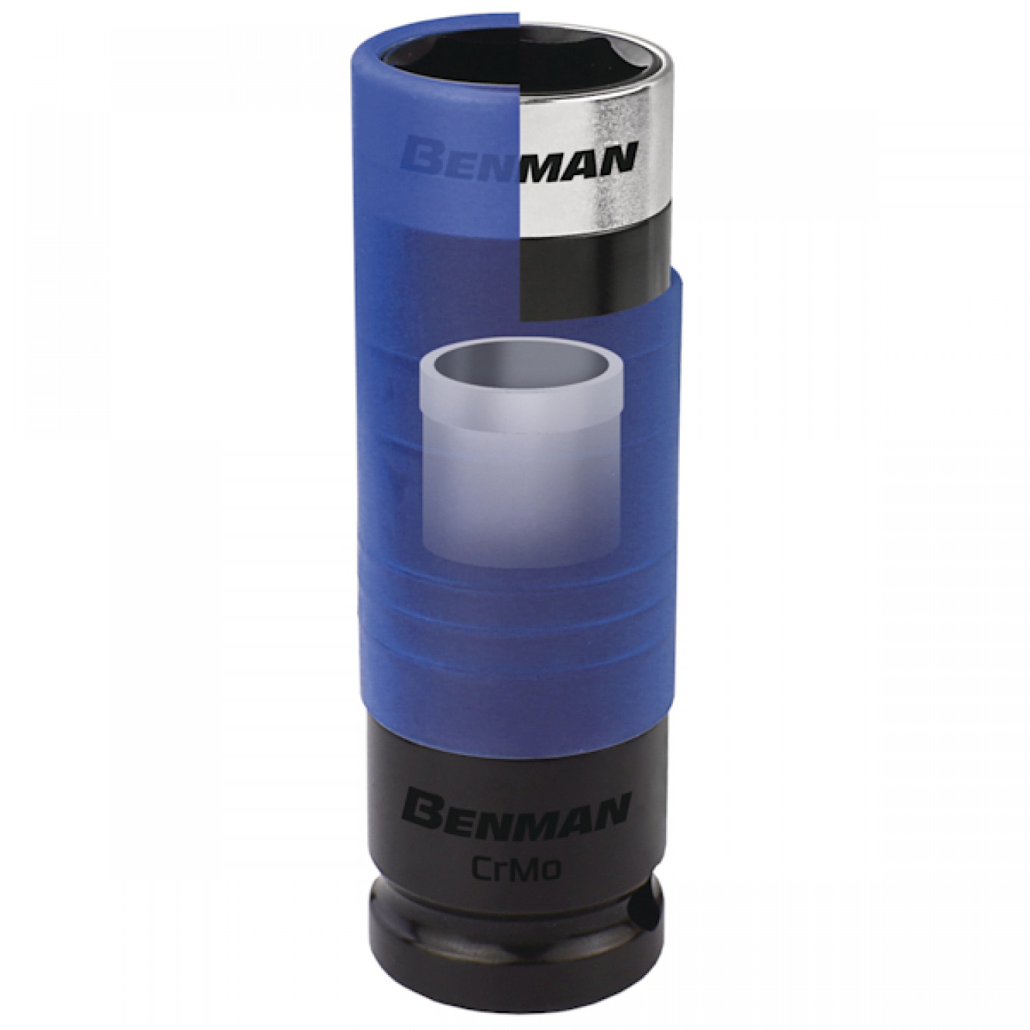 1/2" Drive 6-Point Super Impact Deep Socket 17mm Benman 1/2" Drive 6-Point Super Impact Deep Socket 17x85mm Benman 71060 - Deep Sockets