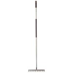 Τσουγκράνα Εργονομική Μεταλλική 38cm 700g Fiskars Ergonomic™ - Τσουγκράνες Κήπου & Έργου