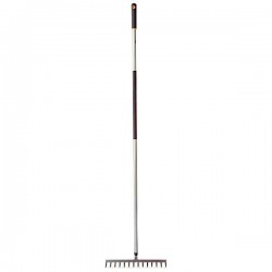 Fiskars Ergonomic™ Soil Rake 38 cm 700 grams Metal Shaft - Soil Rakes Hand Tools