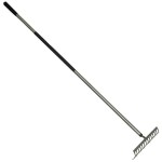 Τσουγκράνα Εργονομική Μεταλλική 38cm 700g Fiskars Ergonomic™ - Τσουγκράνες Κήπου & Έργου