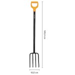 Fiskars Solid D Digging Fork 18 cm 1660 g with 4 Tines Fiskars Solid D Digging Fork 18 cm 1660 g with 4 Tines - Forks Hand Tools