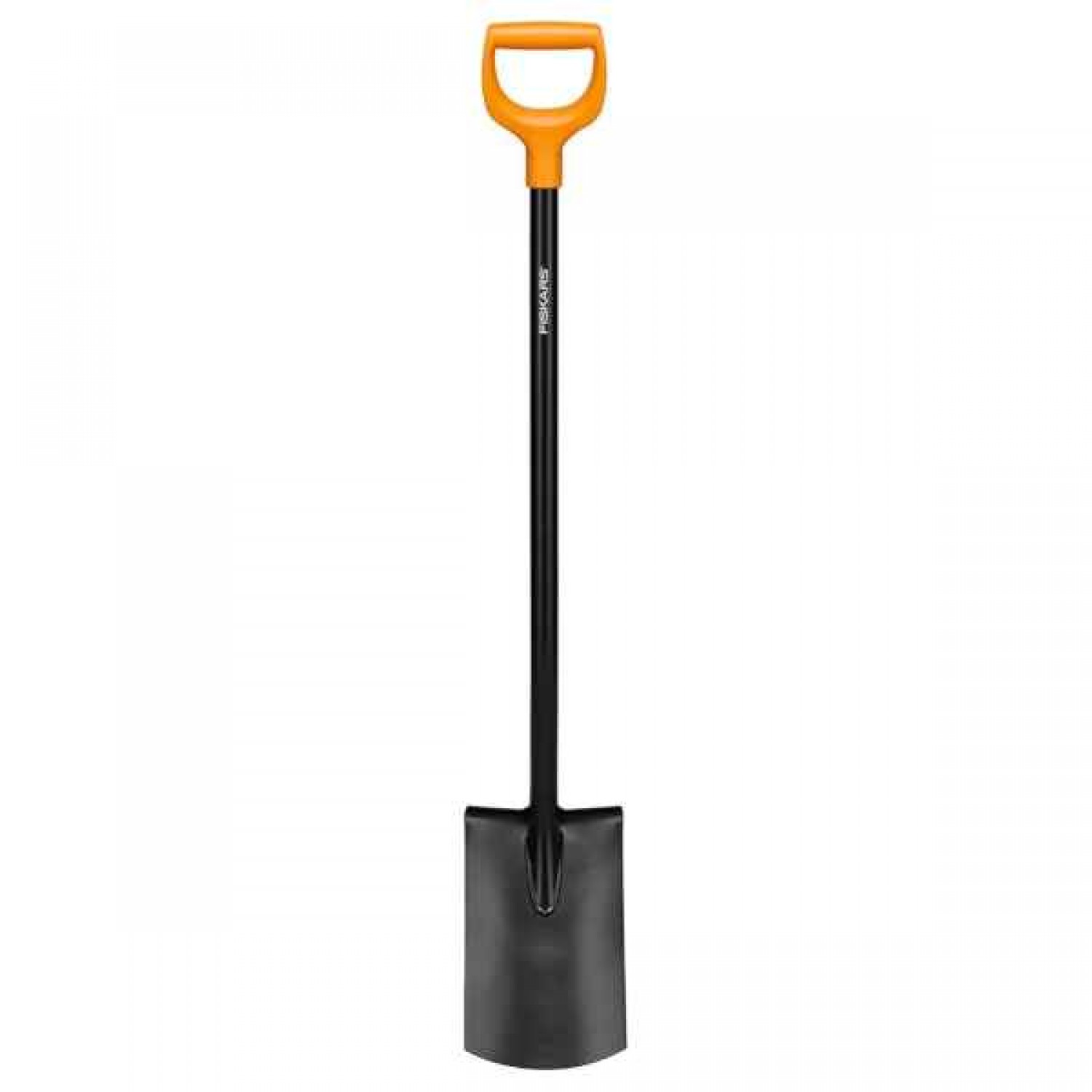 Fiskars Solid™ Rounded Spade With Metal Shaft 117cm - Shovels & Spades Hand Tools