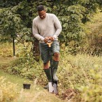 Fiskars Solid™ Rounded Spade With Metal Shaft 117cm - Shovels & Spades Hand Tools