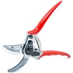 Felco 100 Cut and Hold Genuine Ergonomic Pruning Shears - Fruit, Rose & Flower Pruner by Official Dealership