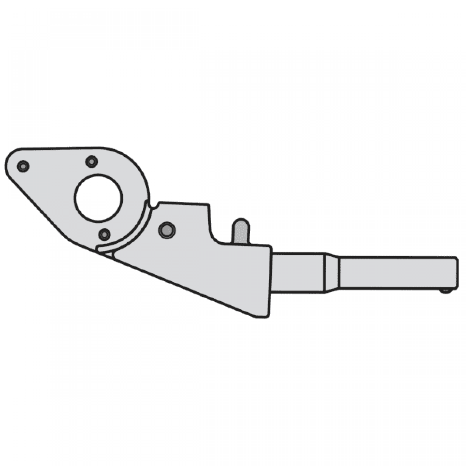 Felco 12/1 Χειρολαβή Χωρίς Λεπίδα Γνήσιο Ανταλλακτικό - Γνήσια Ανταλλακτικά Κλαδευτηριών - Ανταλλακτικά για Κλαδευτήρι Felco 12