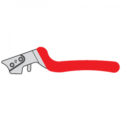 Felco 12/2 Χειρολαβή Χωρίς Λεπίδα Αμονιού Γνήσιο Ανταλλακτικό - Γνήσια Ανταλλακτικά Κλαδευτηριών - Ανταλλακτικά για Κλαδευτήρι Felco 12