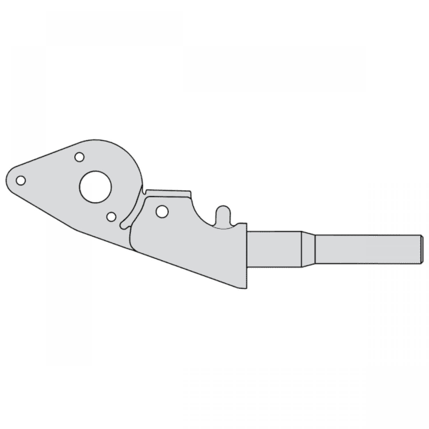 Felco 15/1 Handle Without Blade-Genuine Pruner Spare Parts - Pruning Shears Spare Parts-Replacements