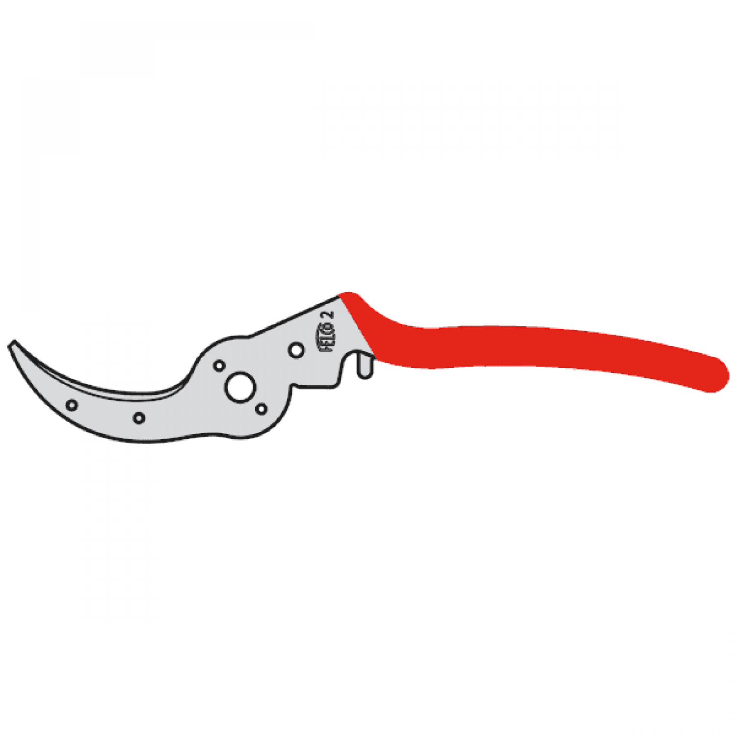 Felco 2/2 Χειρολαβή Χωρίς Λεπίδα Αμονιού-Γνήσιο Ανταλλακτικό Ψαλιδιών - Ανταλλακτικά για Κλαδευτήρια Felco-Γνήσια Μέρη Εργαλείων