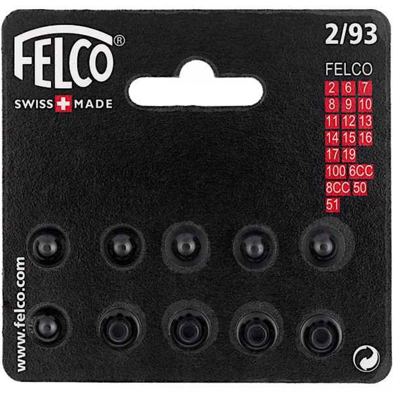 Felco 2/93 Σετ Συναρμολόγησης Αμορτισέρ-Γνήσια Ανταλλακτικά Ψαλιδιών - Για Κλαδευτήρια Felco-Αυθεντικά Μέρη Εργαλείων