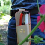 OKATSUNE 108 Leather Holster for Pruners-Shears OKATSUNE 108 Leather Holster with Belt Loop for Pruners-Shears - Holsters for Shears-Secateurs-Pruners