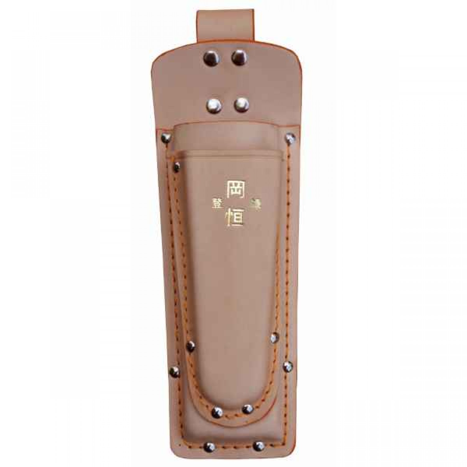 OKATSUNE 130 Double Leather Holster for Pruners-Shears OKATSUNE 130 Double Leather Holster with Belt Loop for Pruners-Shears - Holsters for Shears-Secateurs-Pruners