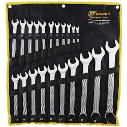 Ring and Open End Spanner Set of 21 pcs DIN 3113 FFGroup 36284 - Spanners Sets