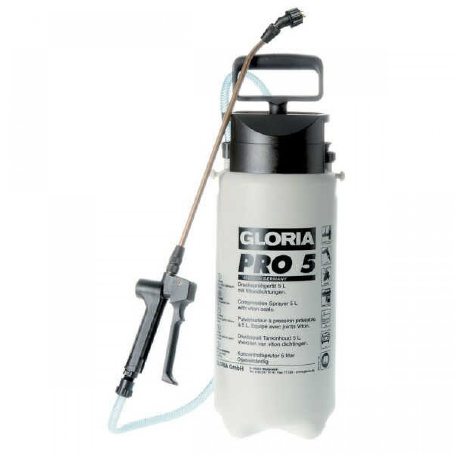 Επαγγελματικός Ψεκαστήρας Βαφής GLORIA Profiline 5lt G000081.0725 - Επαγγελματικοί Ψεκαστήρες Ψεκαστήρες Βαψίματος GLORIA Profiline 5lt G000081.0725