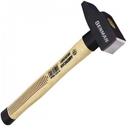 Σφυρί Βαρέος Τύπου Γαλλικού Hickory Λαβής 265gr 25mm Benman 77418 - Σφυριά Αντικραδασμικά
