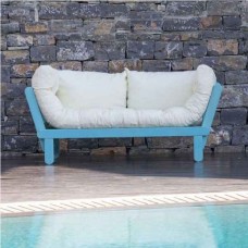 Wooden Folding Sofa 200x75x(H)57cm Garden-Beach – Outdoor Sofas & Lounge Chairs