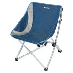 Foldable Beach-Camping Chair Blue-Gray 56x60x78cm Foldable Beach-Camping Chair Blue-Gray 56x60x78cm
