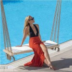 Double Wooden Swing with Jute Rope 150x42x3.5cm Double Wooden Swing with Jute Rope 150x42x3.5cm - Swings for Gardens, Swimming Pool, Beach