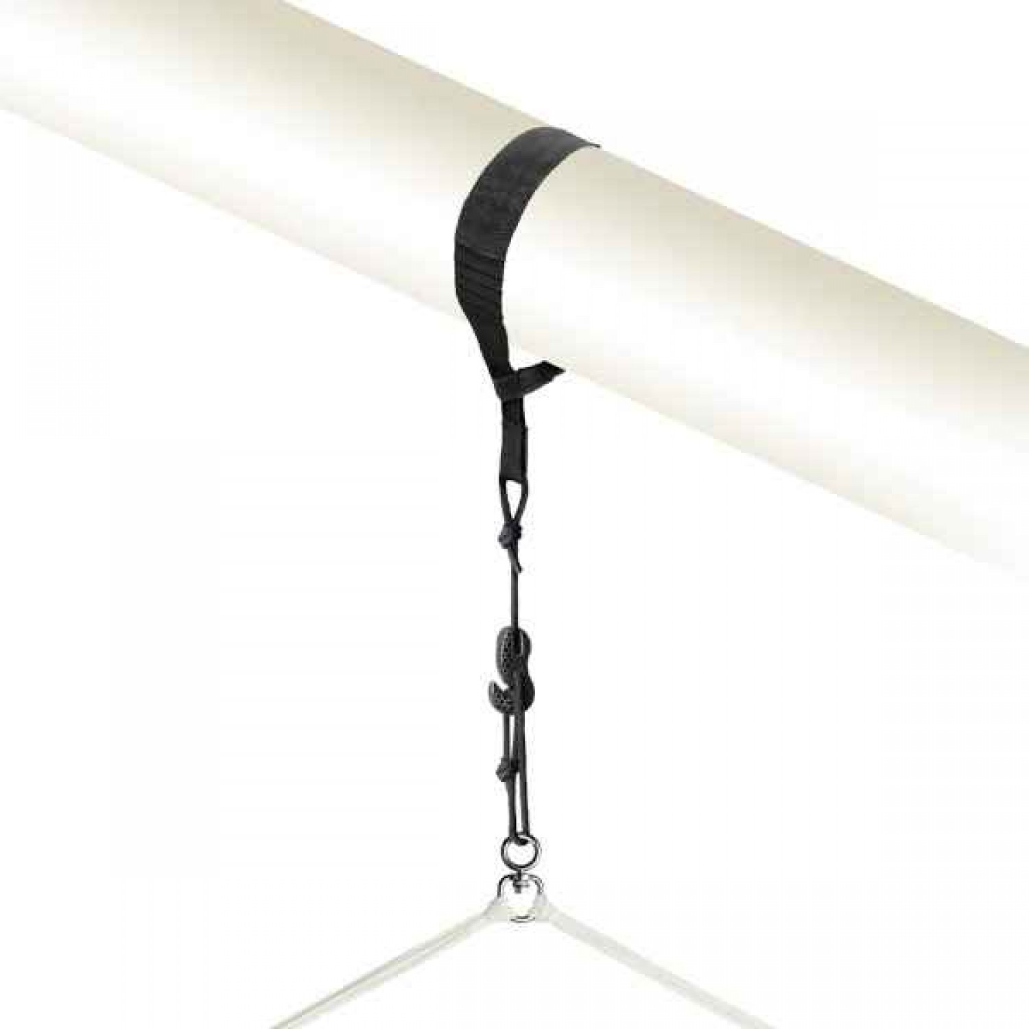 LA SIESTA Tree-Pole Suspension Set For Hammock Chairs-Black