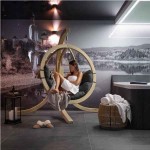 Ξύλινη Κρεμαστή Πολυθρόνα Αιώρα Ήρα 120x120x60cm - Ξύλινοι Καναπέδες Αιώρες Ξύλινη Κρεμαστή Πολυθρόνα Αιώρα Ήρα 120x120x60cm