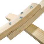 Wooden Hammock Stand Calypso 131x104x357cm