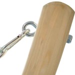 Wooden Hammock Stand Calypso 131x104x357cm
