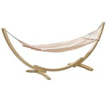 Wooden Hammock Stand Calypso 131x104x357cm