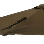 Umbrella D250cm Replacement Polyester Canopy Cloth Mocha - Umbrellas Clothes