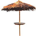 Beach Umbrella MEXICO with Makuti Roller D250cm-Ø8x300cm Pole - Beach & Garden Umbrellas
