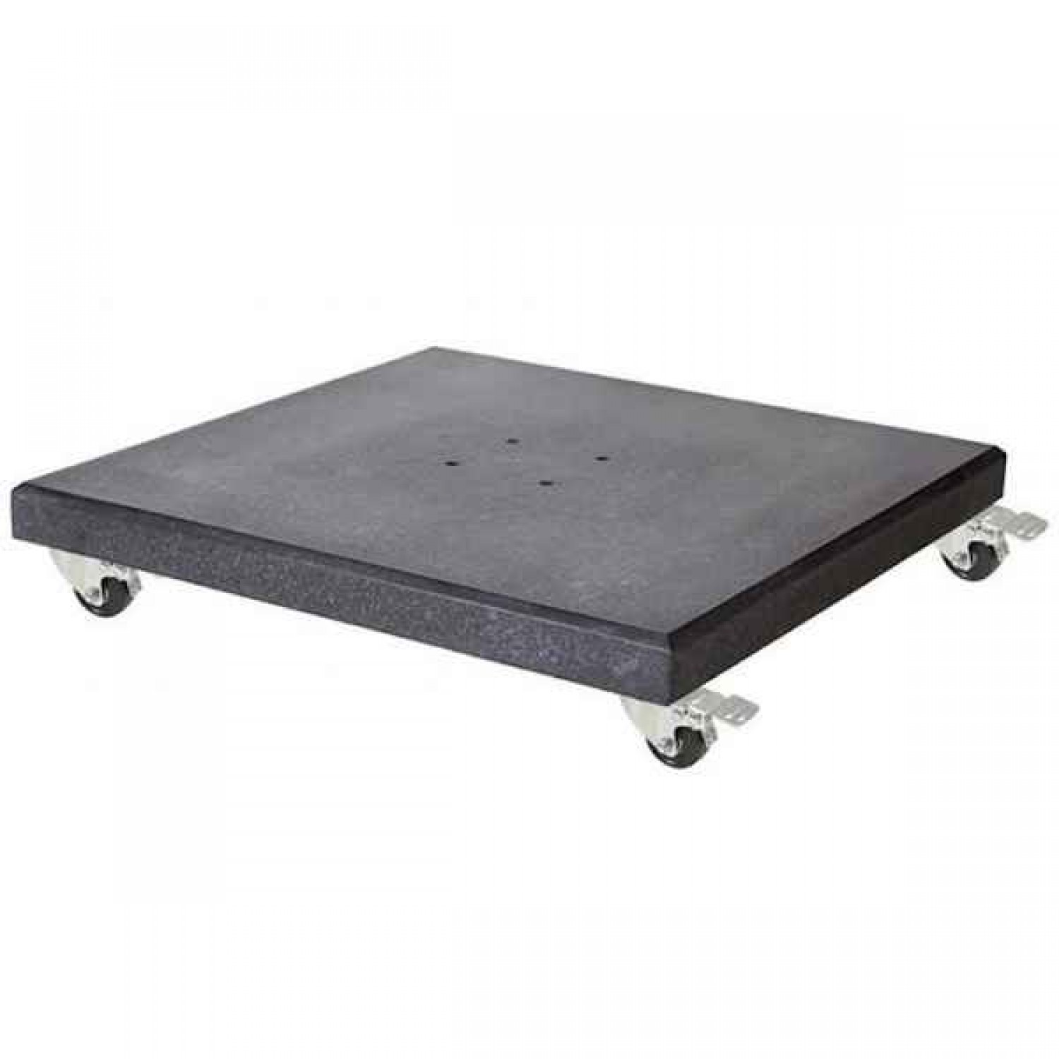 Free-Arm Parasol Base 90kg Dark Grey with Wheels-Nesling Free-Arm Parasol Base 90kg Dark Grey with Wheels-Nesling (Platinum) - Overhanging Parasol Bases