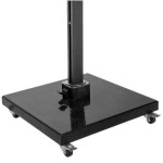 Free-Arm Parasol Base Modena 120kg Black with Wheels-PLATINUM - Overhanging Parasol Wheeled Bases