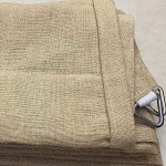 Τρίγωνο Πανί Σκίασης Γιούτα 3x3x3m 420gsm-Φυσική – Τρίγωνα Πανιά Σκιάς Γιούτας
