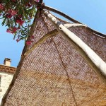Παραλληλόγραμμο Πανί Σκίασης Κοκοφοίνικα 3x4m Διαγώνιας Ενίσχυσης M2 Economy - Σκιά με Πανιά από Ίνες Κοκοφοινίκων