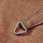 PLATINUM Shade Sail Coolfit® Square 3.6x3.6m 285gsm Sand (NESLING) - Sun Protection-Square Shade Sails