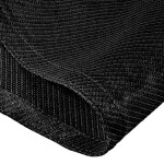 PLATINUM Shade Sail Coolfit® Square 5x5m 285gsm Black (NESLING) - Sun Protection-Shade Sails