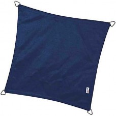 PLATINUM Shade Sail Coolfit® Square 3.6x3.6m 285gsm Navy Blue (NESLING) - Sun Protection-Shade Sails