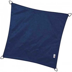 PLATINUM Shade Sail Coolfit® Square 3.6x3.6m 285gsm Navy Blue (NESLING) - Sun Protection-Shade Sails