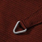 PLATINUM Shade Sail Coolfit® Square 3.6x3.6m 285gsm Terracotta (NESLING) - Sun Protection-Square Shade Sails