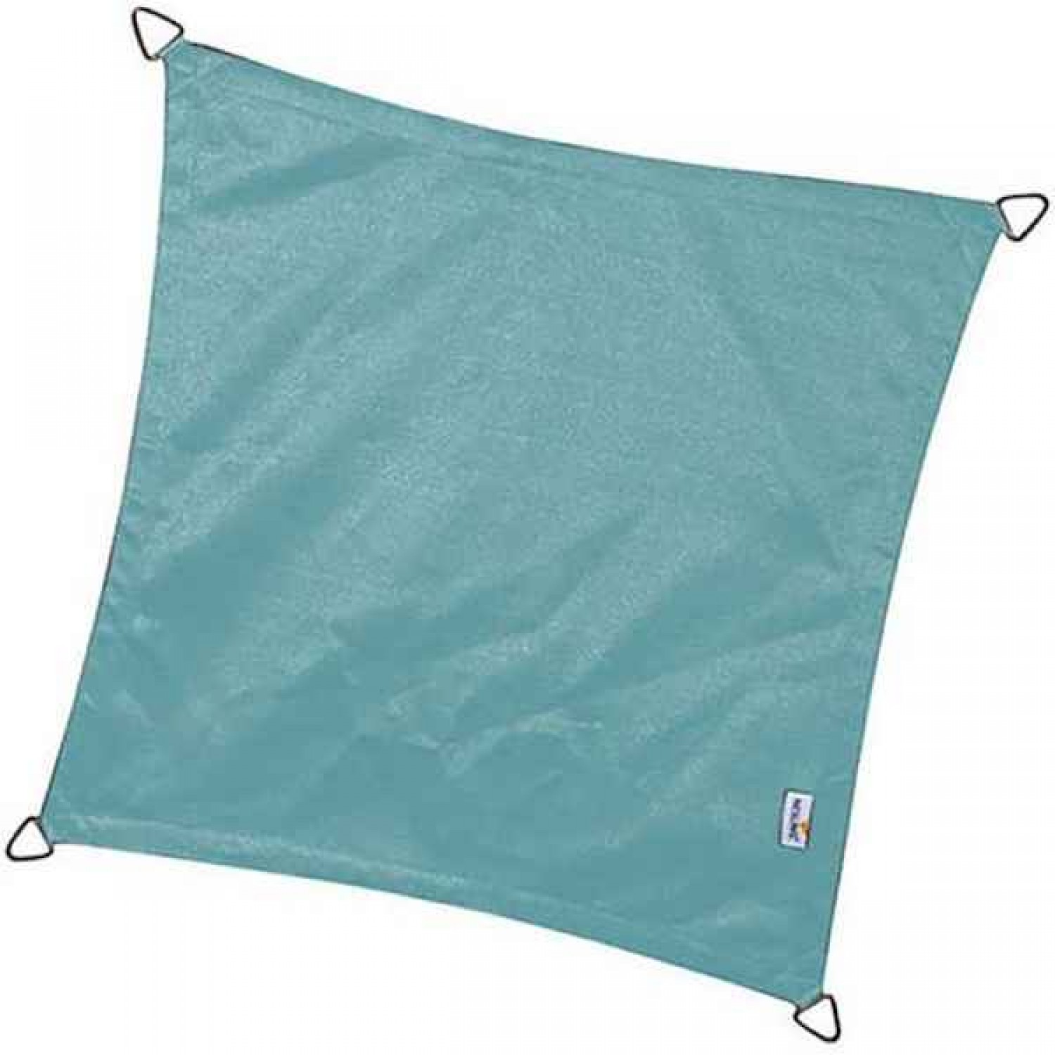 PLATINUM Shade Sail Coolfit® Square 3.6x3.6m 285gsm Ice Blue (NESLING) - Sun Protection-Shade Sails