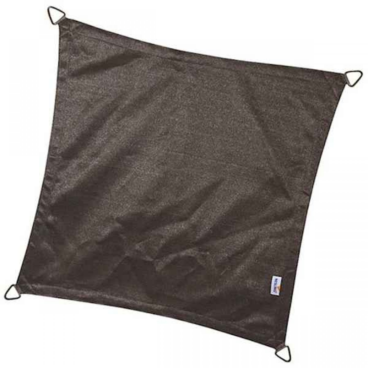 PLATINUM Shade Sail Coolfit® Square 5x5m 285gsm Grey (NESLING) - Sun Protection-HDPE Shade Sails