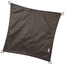 PLATINUM Shade Sail Coolfit® Square 3.6x3.6m 285gsm Grey (NESLING) - Sun Protection-Square Shade Sails