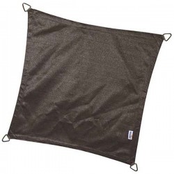 PLATINUM Shade Sail Coolfit® Square 3.6x3.6m 285gsm Grey (NESLING) - Sun Protection-Square Shade Sails