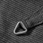 PLATINUM Shade Sail Coolfit® Square 5x5m 285gsm Grey (NESLING) - Sun Protection-HDPE Shade Sails