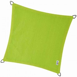 PLATINUM Shade Sail Coolfit® Square 3.6x3.6m 285gsm Lime (NESLING) - Sun Protection-Square Shade Sails