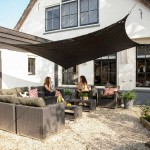 Coolfit Shade Sail Rectangle 3x5 Ecru NESLING Coolfit Shade Sail Rectangle 3x5 Ecru NESLING
