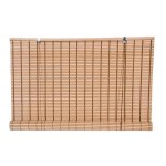 Natural Bamboo Bicolor Blinds with Roll Up 200x(H)220cm
