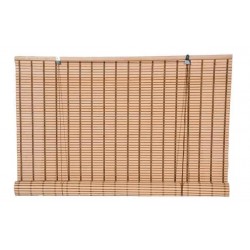 Στόρι Μπαμπού Φυσικό Δίχρωμο Ρολ-απ 100x(Υ)200cm-Στόρια