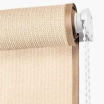 Outdoor Roller Blind 240x148cm Off White Polyester Outdoor Roller Blind 240x148cm Off White 280g/m² Polyester - Blinds for Outdoor Use