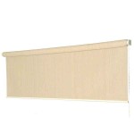 Outdoor Roller Blind 240x148cm Off White Polyester Outdoor Roller Blind 240x148cm Off White 280g/m² Polyester - Blinds for Outdoor Use