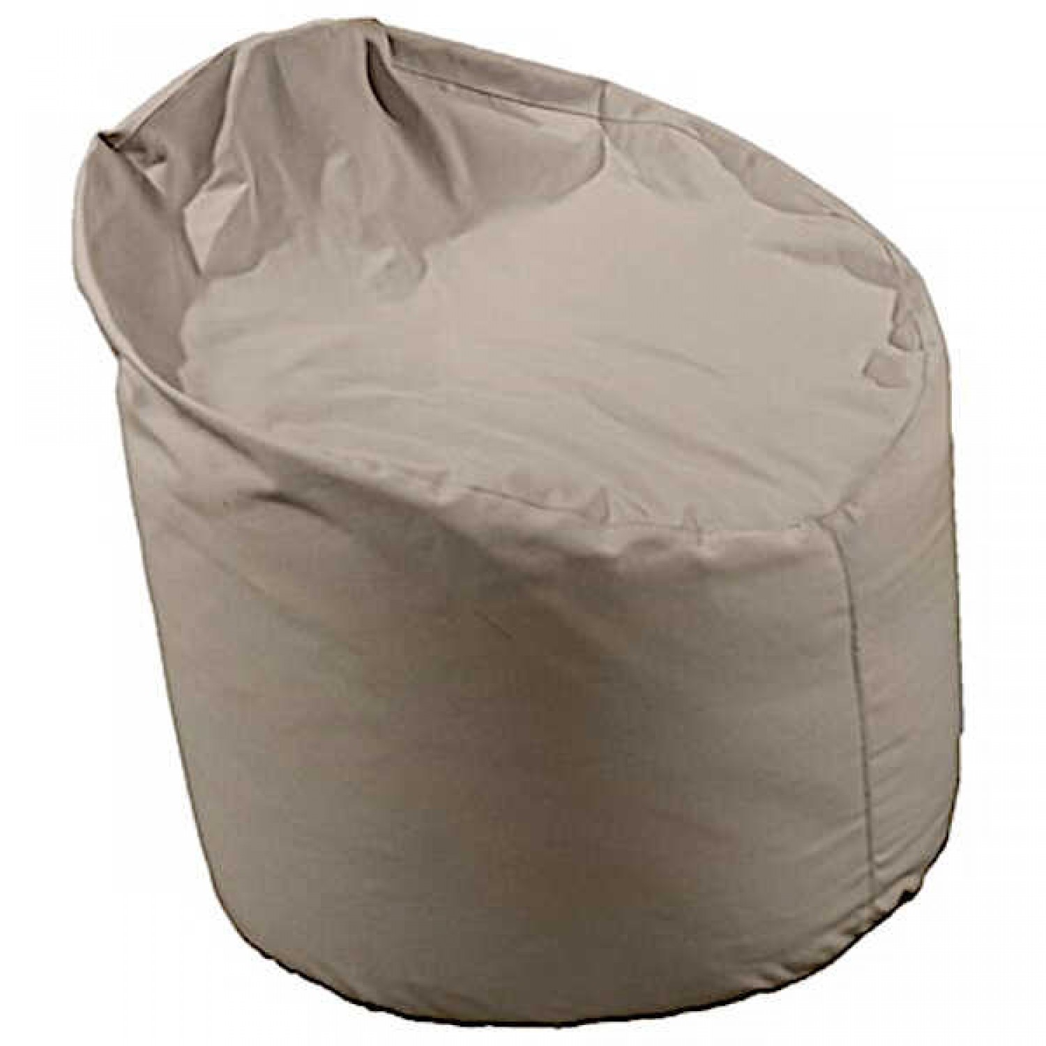 Πουφ Παραλίας Αχλάδι Μπεζ Φ70x50/94cm Αδιαβροχοποιημένο - Πουφ Ξαπλώστρες Παραλίας-Κήπου Πουφ Παραλίας Αχλάδι Μπεζ Φ70x50/94cm Αδιαβροχοποιημένο